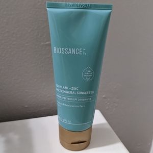 Biossance Squalane Zinc Sheer Mineral Sunscreen Jumbo 100ml